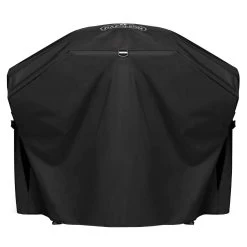 Napoleon Grillabdeckung Für TQ285X/PRO285X Mit Stand; Seitentische Hochgeklappt Schwarz