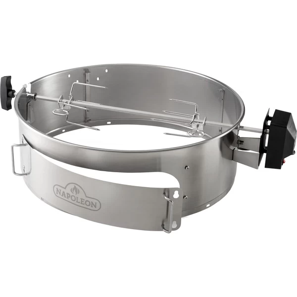 Napoleon Rotisserie Heavy Duty, Für Holzkohle Kugelgrill Ø 57cm, Grillspieß – Bild 2