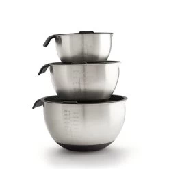 Napoleon 3er-Schüssel-Set, Edelstahl, In 3 Verschied. Größen