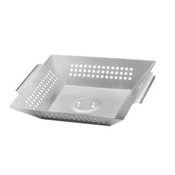 Napoleon Edelstahl Geflügelhalter Und Wok, 28 X 28 Cm