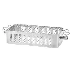 Napoleon Grillkorb Für Drehspieß Edelstahl Silber