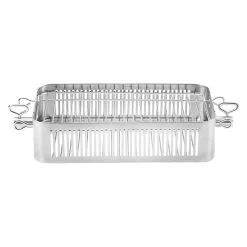 Napoleon Grillkorb Für Drehspieß Edelstahl Silber -Günstiges Napoleon Geschäft napoleon grillkorb fuer drehspiess edelstahl 1464686 3